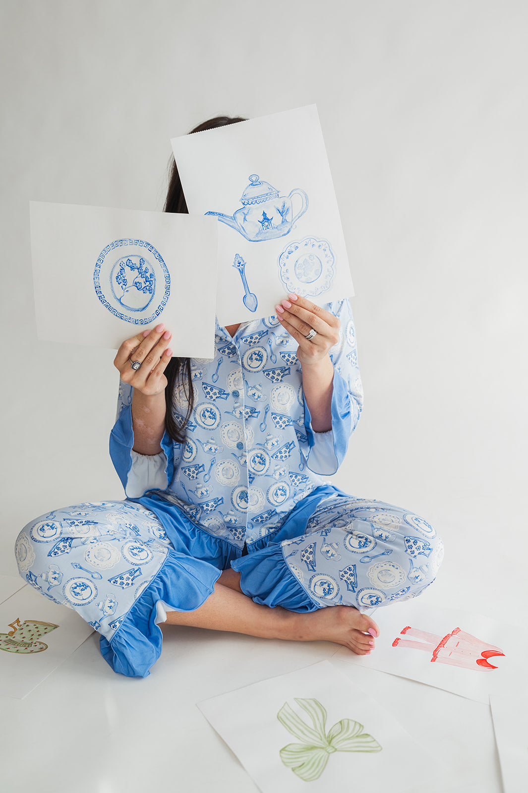 Porcelain Party PJ Set