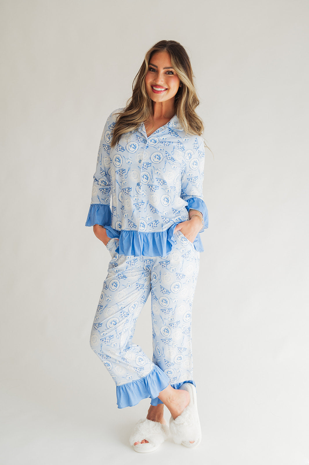 Porcelain Party PJ Set