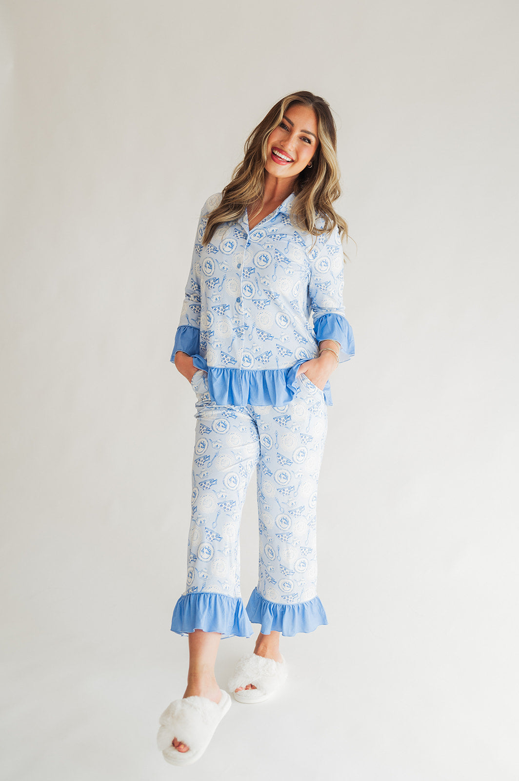 Porcelain Party PJ Set