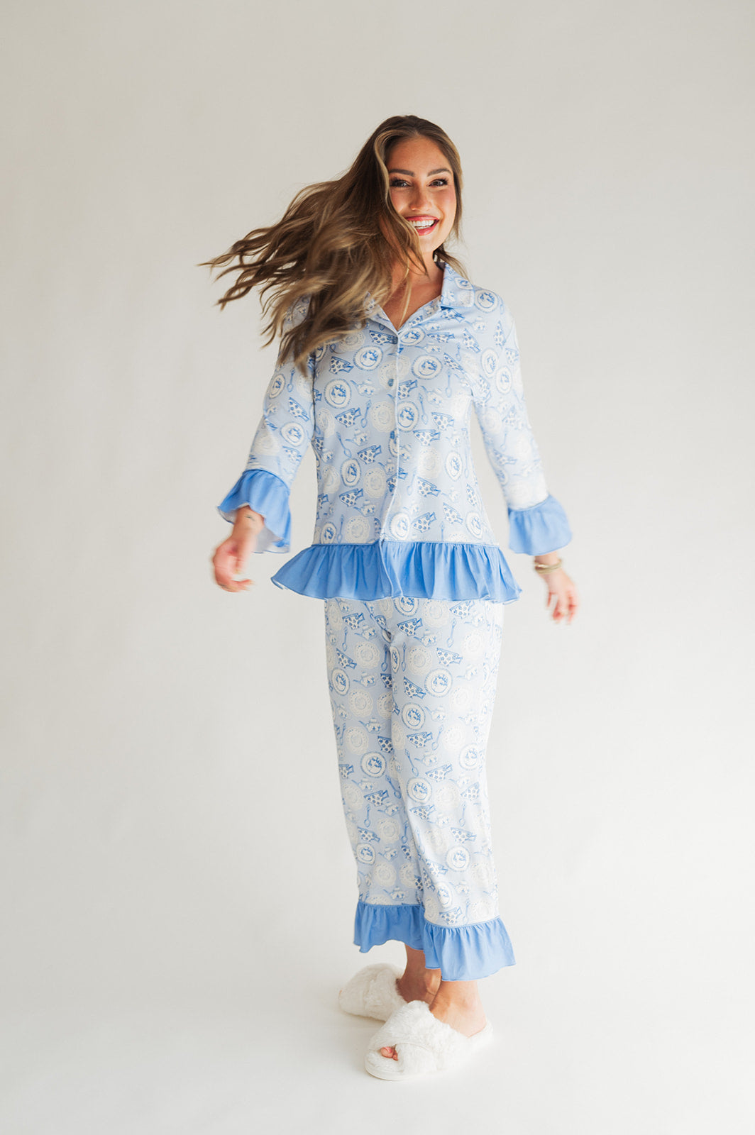 Porcelain Party PJ Set