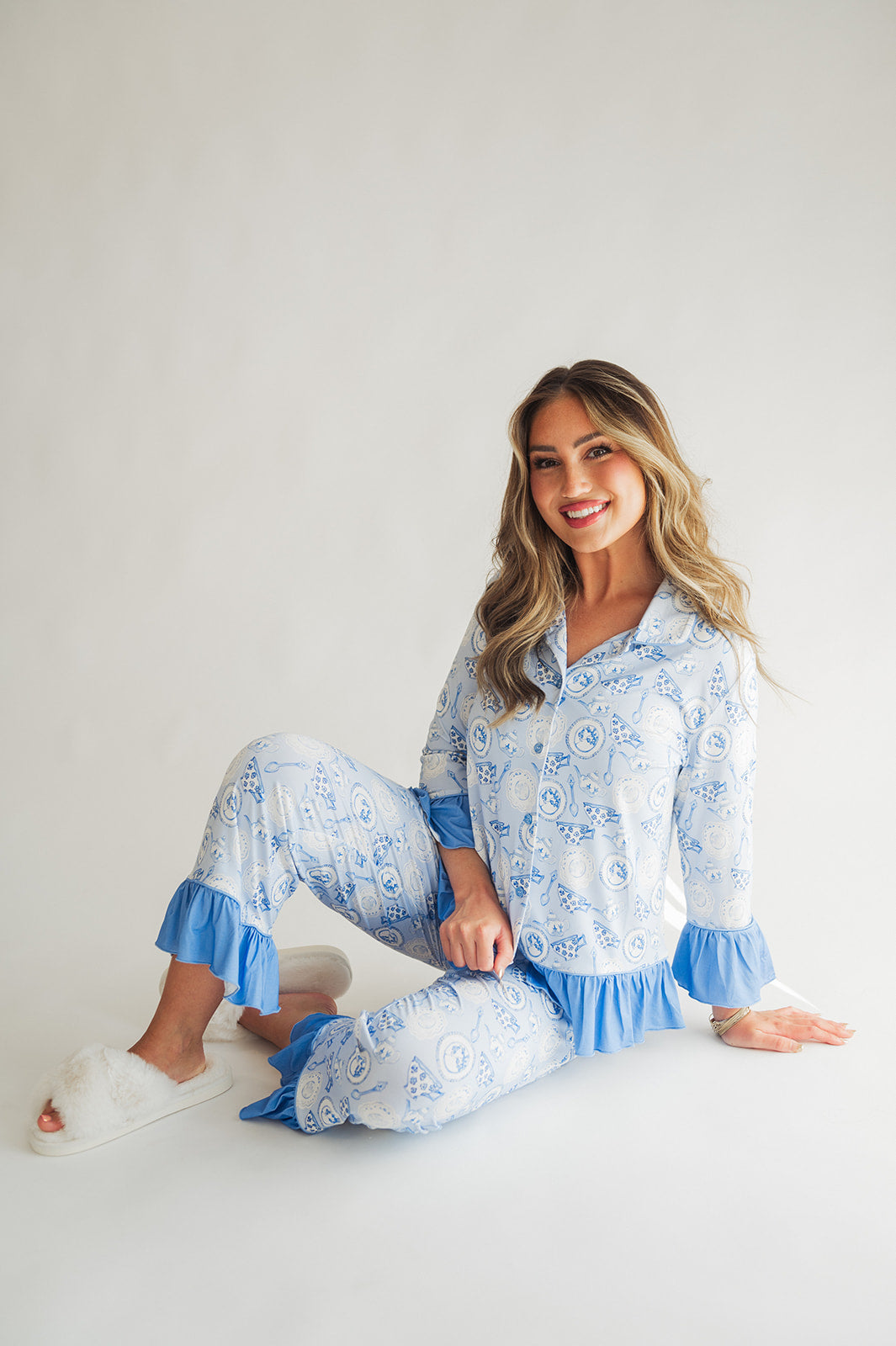 Porcelain Party PJ Set