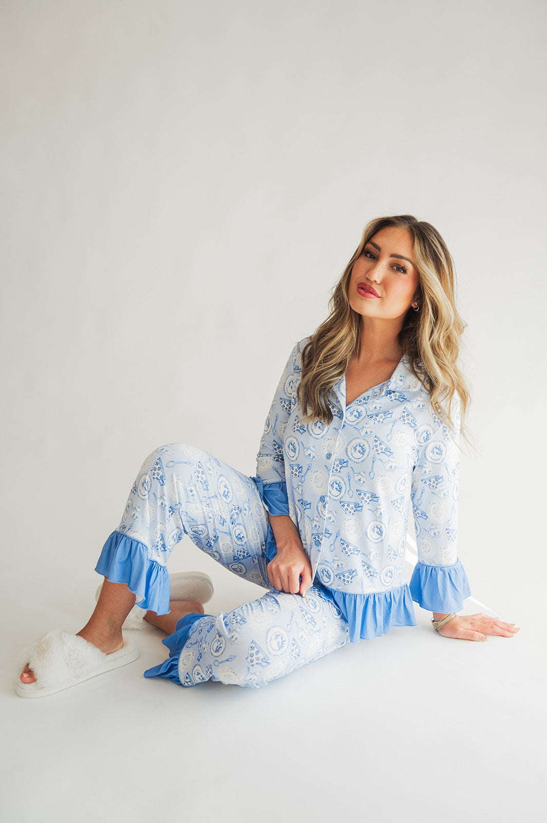 Porcelain Party PJ Set