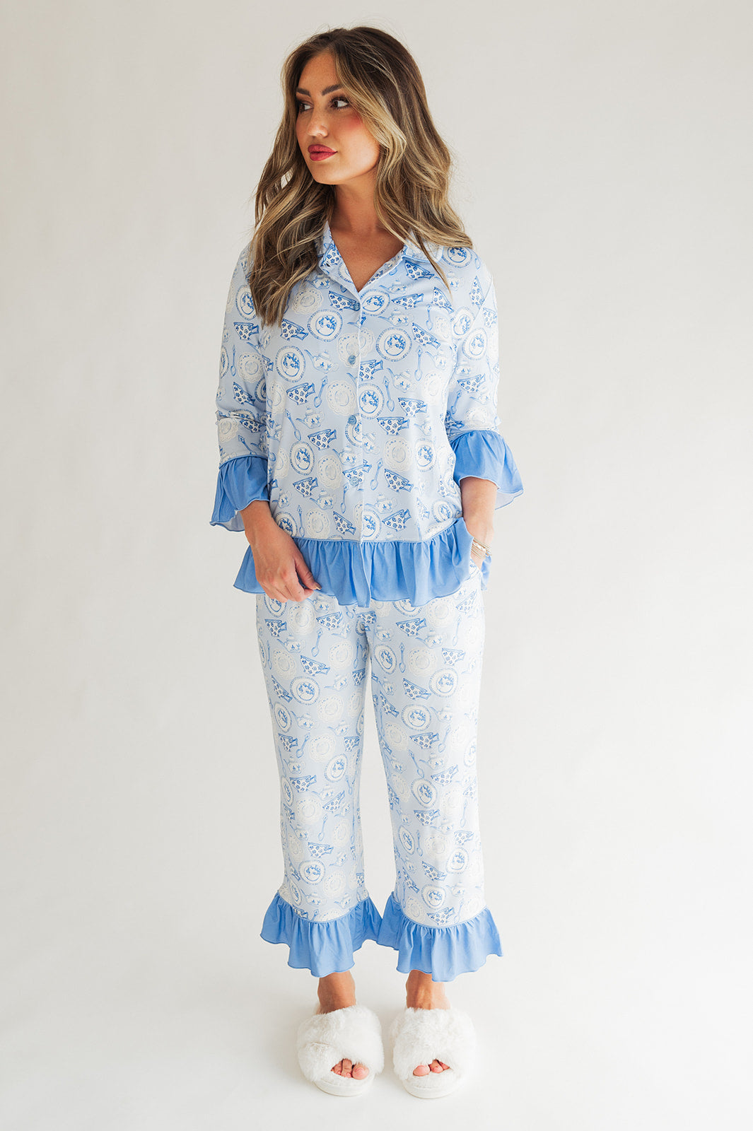 Porcelain Party PJ Set