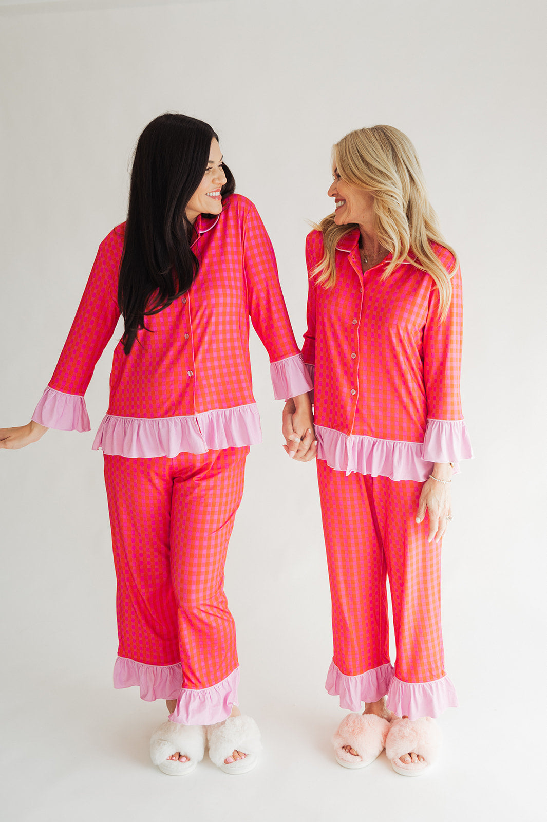 Gingham Girly PJ Set