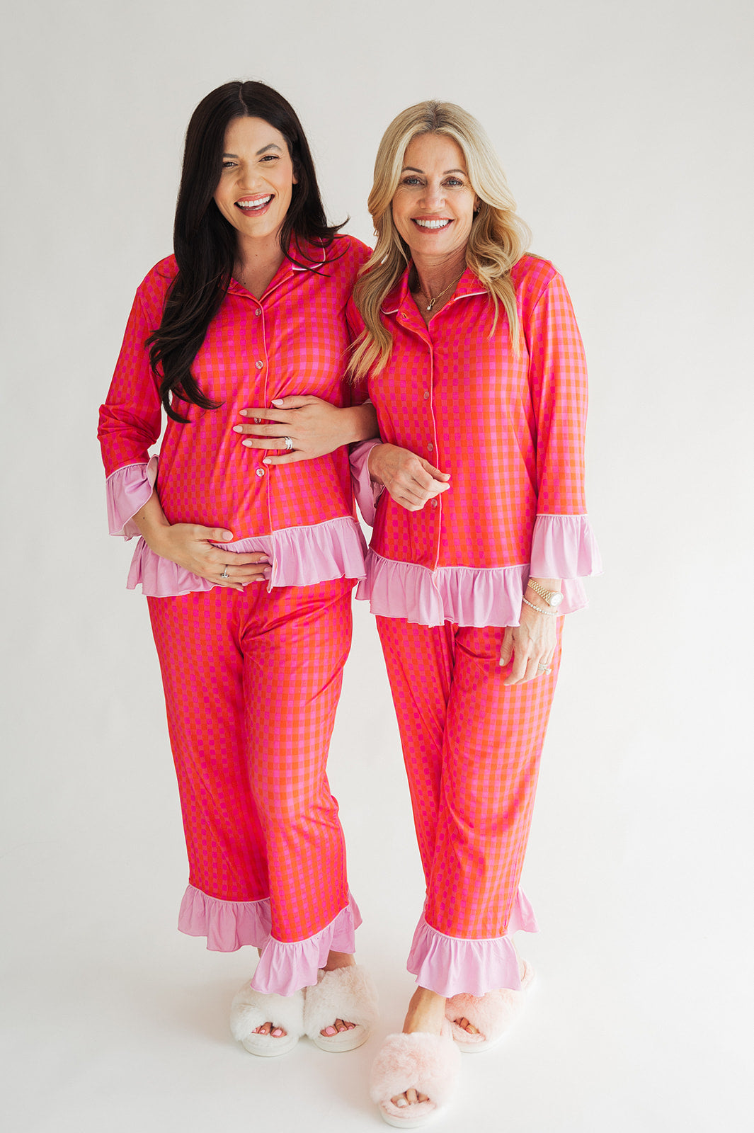 Gingham Girly PJ Set