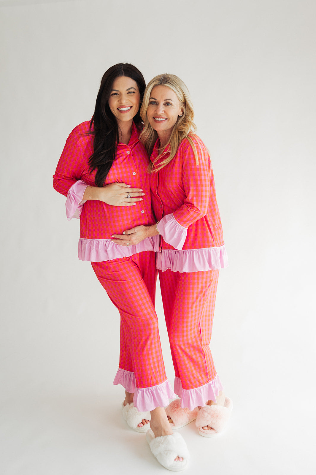 Gingham Girly PJ Set